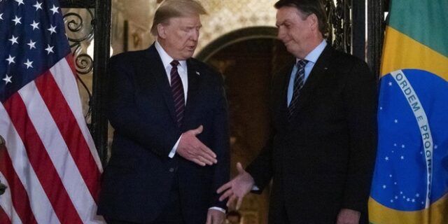 Μπολσονάρο για Τραμπ: “Ελπίζω να παραστώ στην ορκωμοσία του, θα επανεκλεγεί σύντομα”