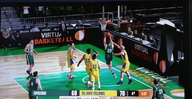 H δράση από τα παρκέ στο ΠΑΜΕ ΣΤΟΙΧΗΜΑ Virtual Sports Μπάσκετ