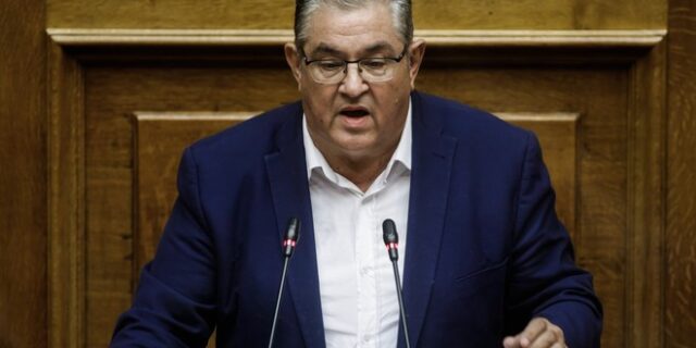 Βουλή: Επίθεση σε ΝΔ και ΣΥΡΙΖΑ από Κουτσούμπα