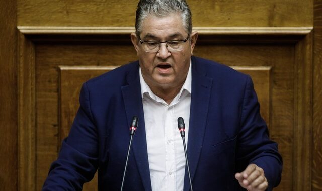 Βουλή: Επίθεση σε ΝΔ και ΣΥΡΙΖΑ από Κουτσούμπα