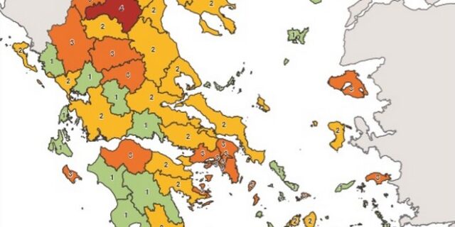 Κορονοϊός: Ο νέος Χάρτης Υγειονομικής Ασφάλειας και Προστασίας – Όλες οι περιοχές