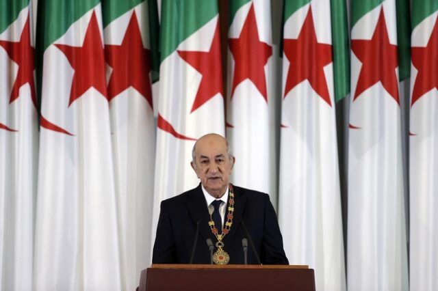 Ο πρόεδρος της Αλγερίας προσβλήθηκε από τον κορονοϊό