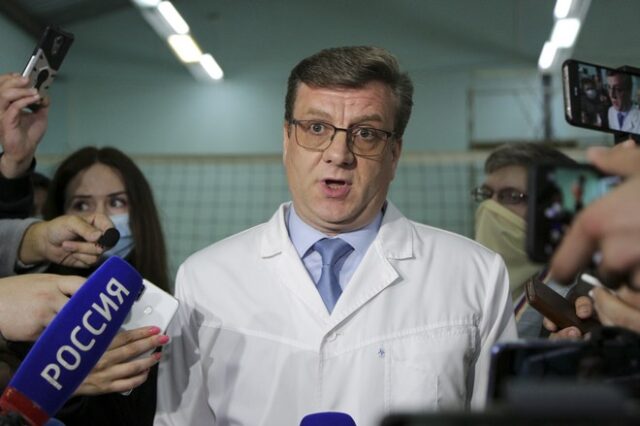 Ρωσία: Προβιβάστηκε ο διευθυντής του νοσοκομείου όπου νοσηλεύτηκε ο Ναβάλνι