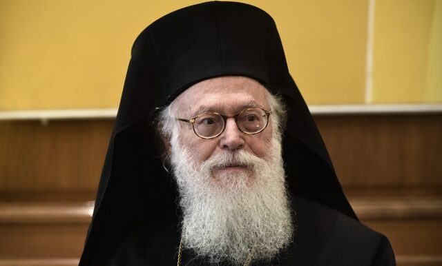 Θετικός στον κορονοϊό ο Αρχιεπίσκοπος Αλβανίας Αναστάσιος – Μεταφέρεται στην Αθήνα