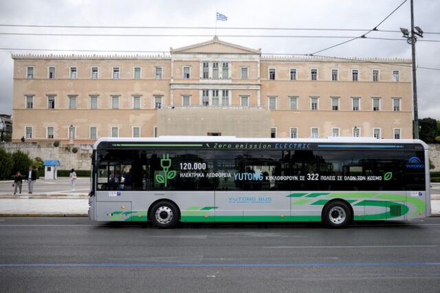 Δοκιμαστική κυκλοφορία ηλεκτρικού λεωφορείου στη γραμμή 2 Παγκράτι-Κυψέλη