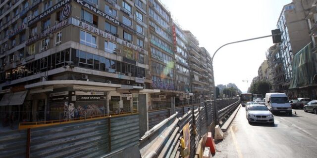 Θεσσαλονίκη: Κλειστή η οδός Αγίου Δημητρίου λόγω εργασιών