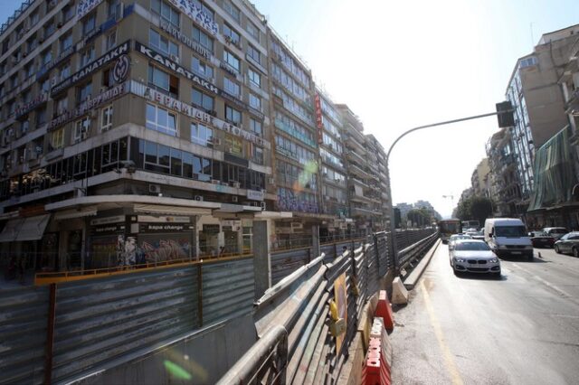 Θεσσαλονίκη: Κλειστή η οδός Αγίου Δημητρίου λόγω εργασιών