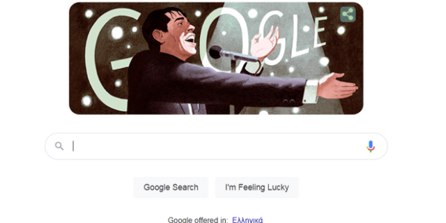 Η Google τιμά τον Βέλγο τραγουδιστή Ζακ Μπρελ