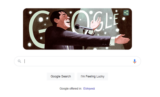 Η Google τιμά τον Βέλγο τραγουδιστή Ζακ Μπρελ