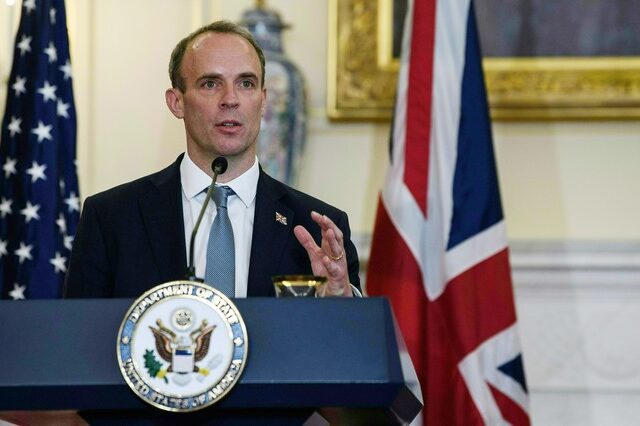 Βρετανία: Ο υπουργός Εξωτερικών σε αυτο-απομόνωση μετά από επαφή με κρούσμα κορονοϊού