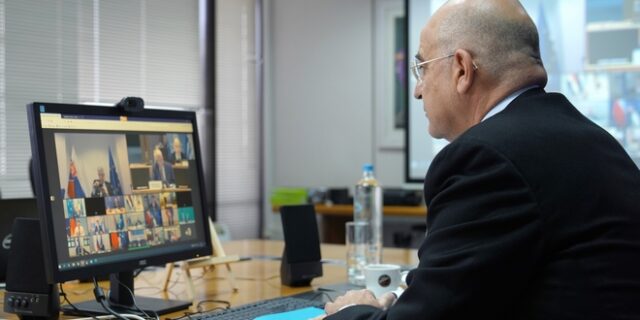 Τις έκνομες ενέργειες της τουρκίας έθεσε σε ΝΑΤΟ και ΣΕΥ ο Δένδιας