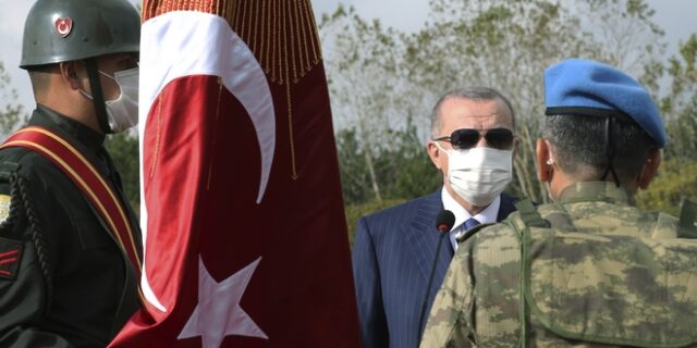 Ερντογάν: Προκλητική φιέστα στα Βαρώσια