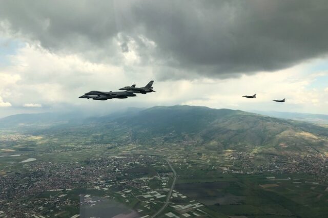 Υπερπτήση τουρκικών F-16 πάνω από Παναγιά και Οινούσσες
