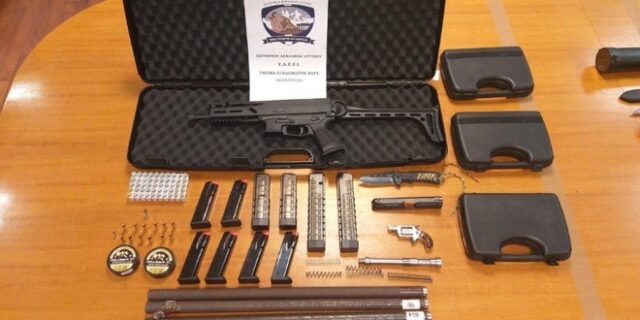 Έφερνε φλόμπερ από τη Σλοβακία και τα μετέτρεπε σε πυροβόλα όπλα
