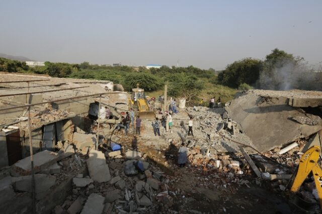 Ινδία: Έκρηξη σε αποθήκη χημικών προϊόντων- 12 εργάτες νεκροί