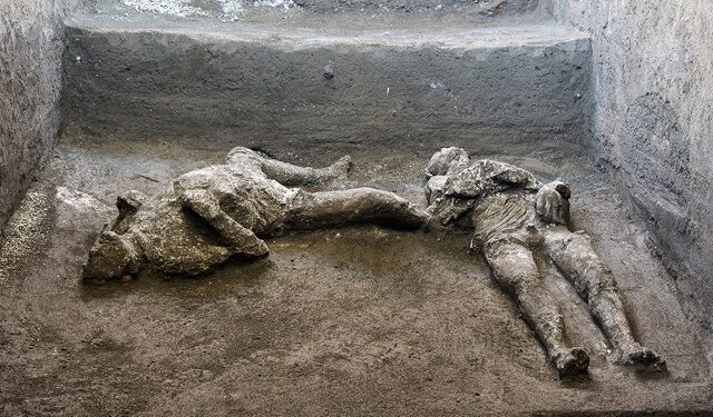 Πομπηία: Βρέθηκαν μαζί τα λείψανα ενός πλούσιου κι ενός σκλάβου -Πώς τους αναγνώρισαν