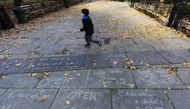 Κορονοϊός – Νέα Υόρκη: Ανοίγουν στις 7 Δεκεμβρίου τα σχολεία
