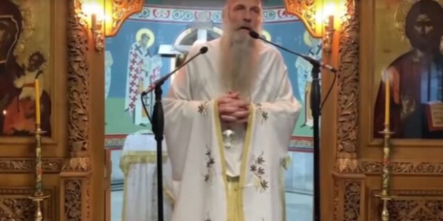 Κορονοϊός: Παραληρηματικό κήρυγμα ιερέα-αρνητή του ιού στη Θεσσαλονίκη