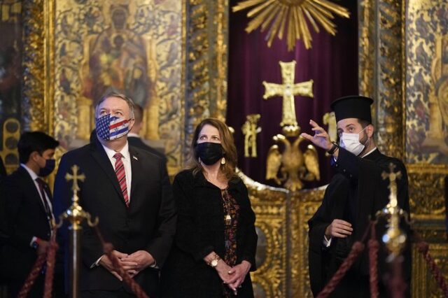 Πομπέο: Το Οικουμενικό Πατριαρχείο είναι βασικός εταίρος