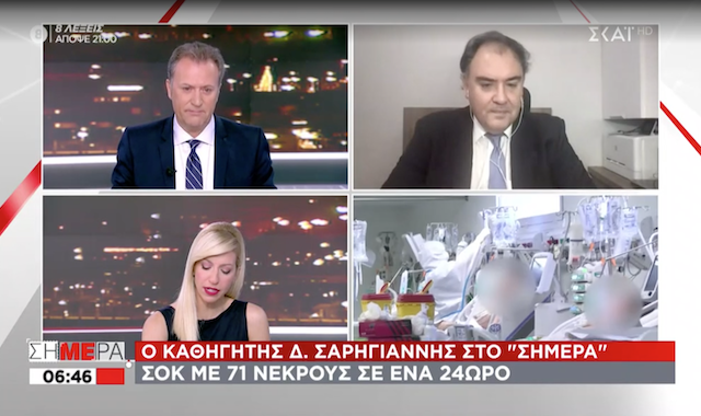 Σαρηγιάννης: Lockdown με διακοπές μέχρι τον Μάρτιο