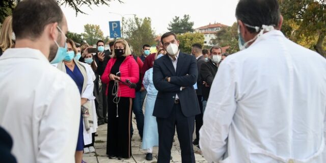 Τσίπρας: Εγκληματικές ευθύνες για την κατάσταση στα νοσοκομεια – Να μη γίνει η Θεσσαλονίκη, “Μπέργκαμο”