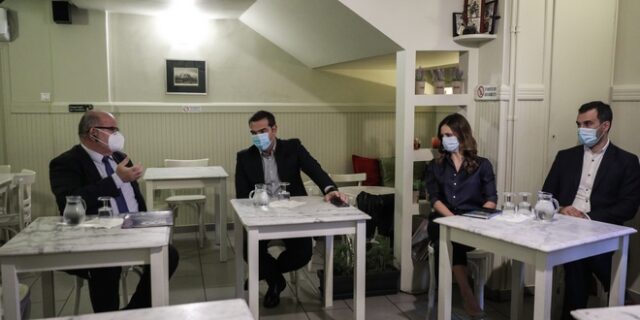 Συνάντηση Τσίπρα με εκπροσώπους εστίασης: Κίνδυνος λουκέτων και ως 120.000 ανέργων