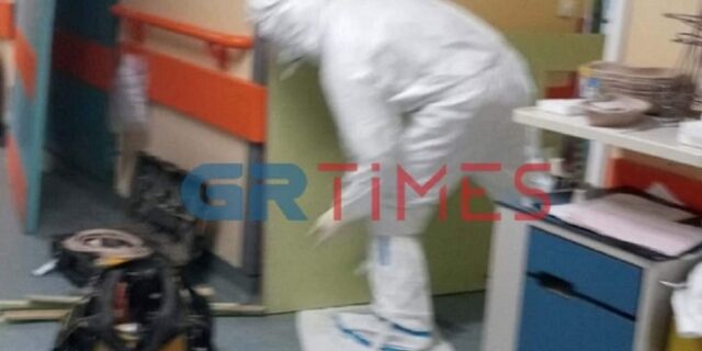 Λάρισα: Τραγική κατάσταση στο Νοσοκομείο – Φτιάχνουν αυτοσχέδιες ΜΕΘ