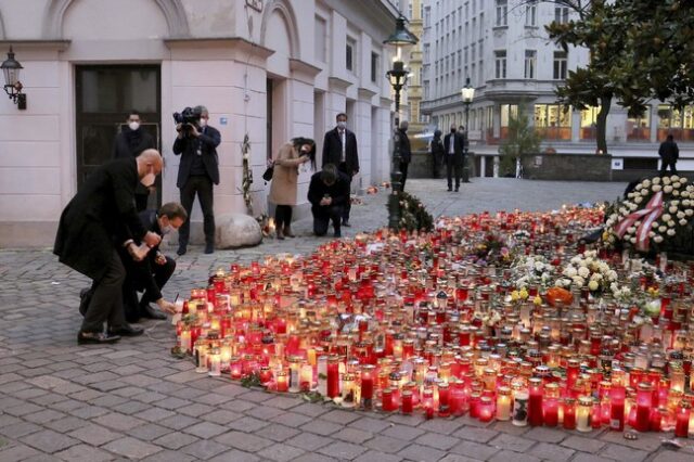 Επίθεση στη Βιέννη: Ο δράστης φαίνεται ότι δεν είχε συνεργούς