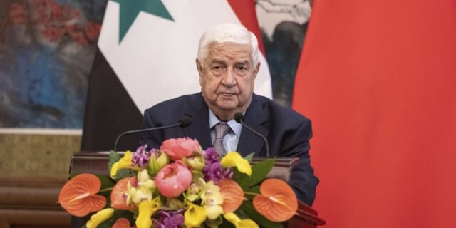 Συρία: Πέθανε ο υπουργός Εξωτερικών Ουάλιντ αλ Μουάλεμ