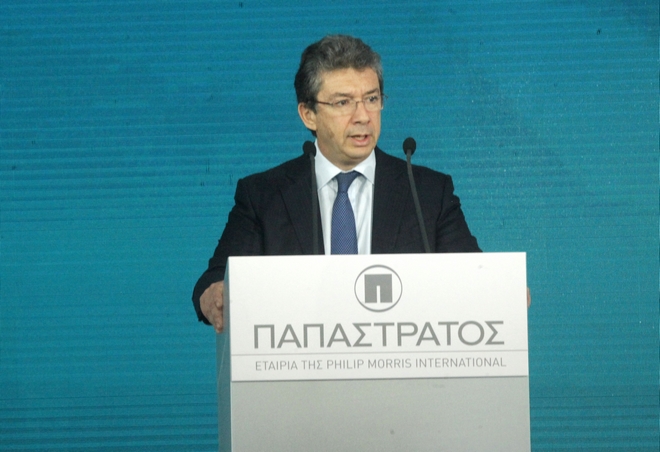 Ο Αντρέ Καλαντζόπουλος νέος πρόεδρος της Philip Morris International