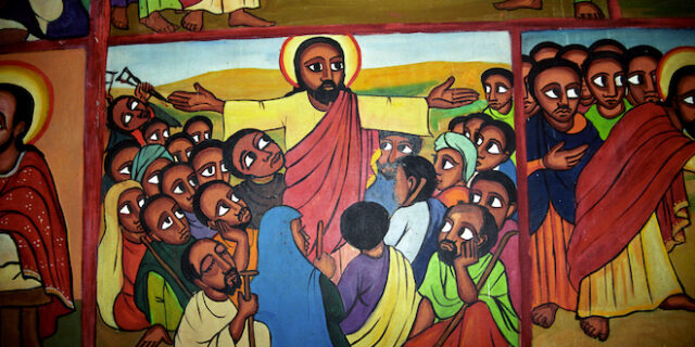 Βραζιλία: Ένας μαύρος Ιησούς γεννιέται στη φάτνη μέσα στην καμμένη Αμαζονία