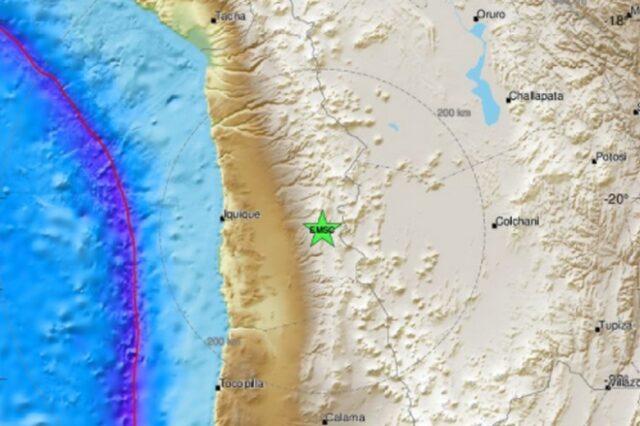 Ισχυρός σεισμός 6,1 Ρίχτερ στη Χιλή