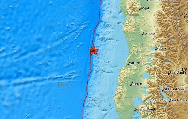 Σεισμός 6,8 βαθμών ρίχτερ στη Χιλή