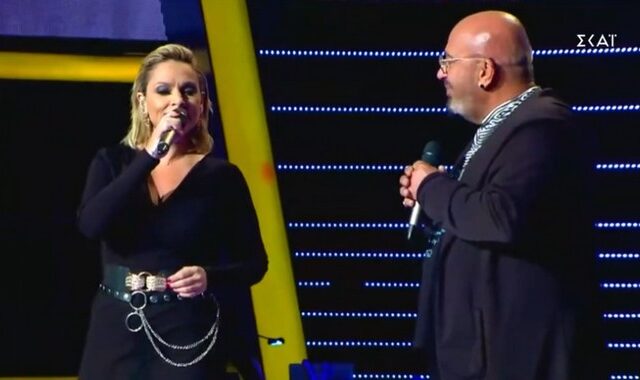 The Voice: Ελεωνόρα και Γιάννης Ζουγανέλης τραγούδησαν μαζί στη σκηνή