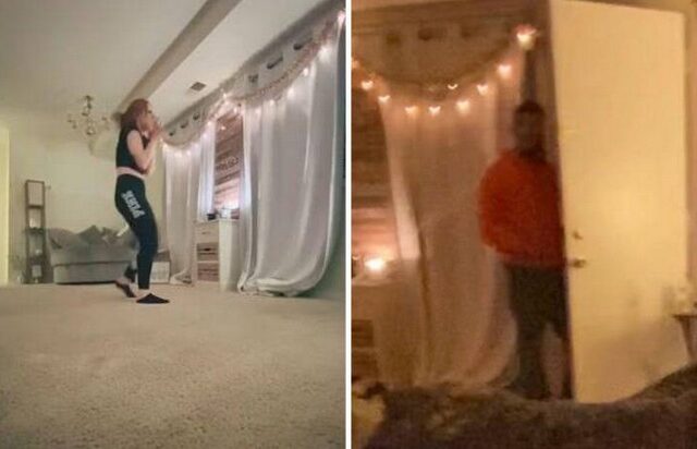 Βίντεο τρόμου: Είδε τον stalker εισβολέα την ώρα που χόρευε στο Tik Tok