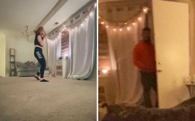 Βίντεο τρόμου: Είδε τον stalker εισβολέα την ώρα που χόρευε στο Tik Tok