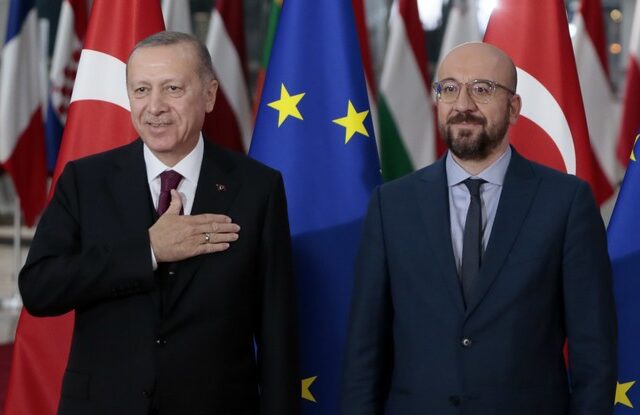 Σαρλ Μισέλ σε Ερντογάν: Αναγκαία η αποκλιμάκωση και η επανέναρξη των συνομιλιών
