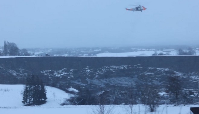 Νορβηγία: Διασώστες ανέσυραν ένα πτώμα, δύο ημέρες μετά την κατολίσθηση