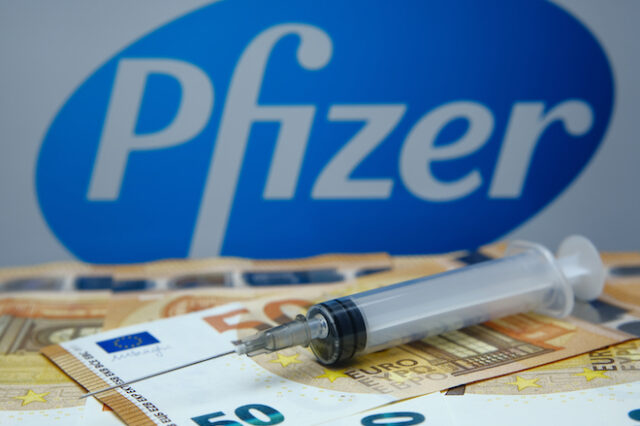 Εμβόλιο κορονοϊού Pfizer: Η ΕΕ συμφώνησε να καταβάλει 15,5 ευρώ ανά δόση
