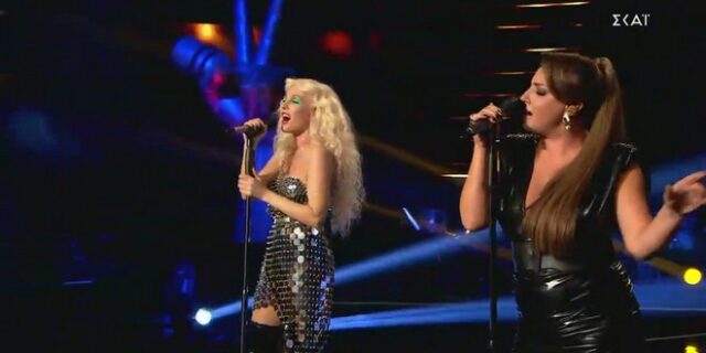 Τάμτα και Παπαρίζου “μάγεψαν” στη σκηνή του The Voice