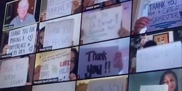 Τηλεκπαίδευση: Το “ευχαριστώ” των μαθητών και τα δάκρυα του δάσκαλου