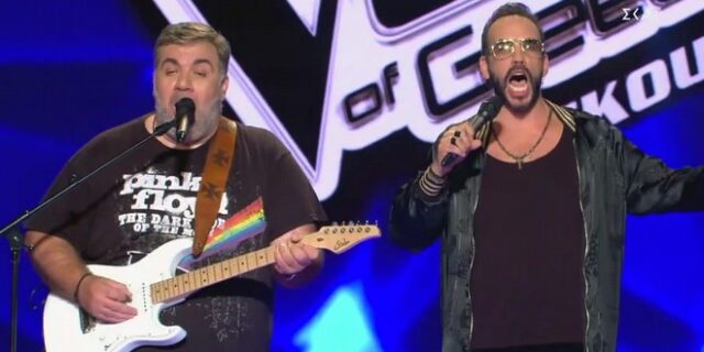 The Voice: Μουζουράκης και Σταρόβας ξεσήκωσαν το πλατό με το ανατρεπτικό τους show