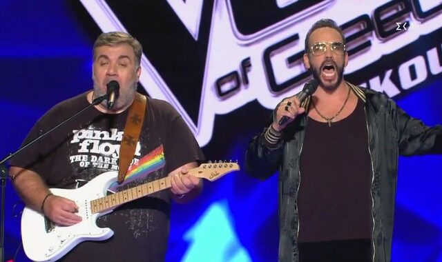 The Voice: Μουζουράκης και Σταρόβας ξεσήκωσαν το πλατό με το ανατρεπτικό τους show