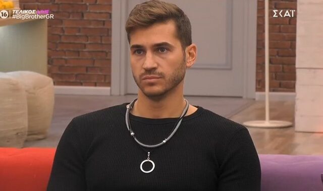 Τελικός Big Brother: Αποχώρησε ο Ζακ Ιωαννίδης