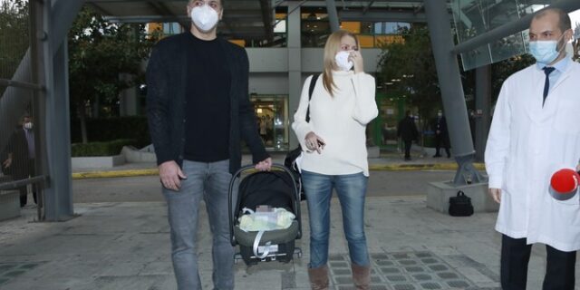 Μπαλατσινού – Κικίλιας: Οι πρώτες δηλώσεις μετά τη γέννηση του γιου τους