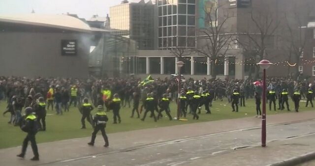 Ολλανδία: Χιλιάδες διαδηλωτές στο Άμστερνταμ κατά του lockdown