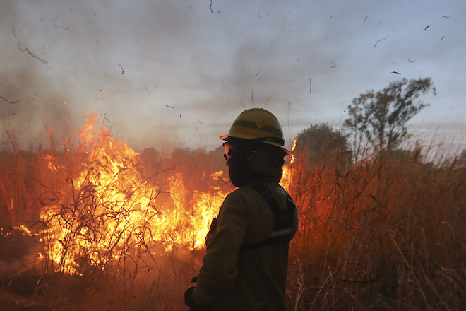 Αργεντινή: Μεγάλη πυρκαγιά – Έγιναν στάχτη 65.000 στρέμματα δασικών εκτάσεων