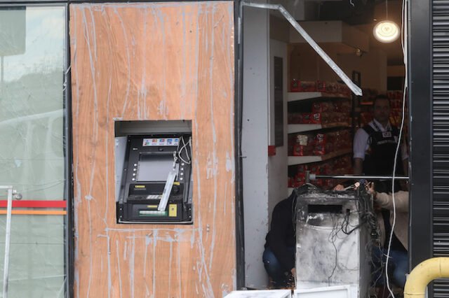 Απόπειρα κλοπής χρημάτων σε ΑΤΜ στα Μελίσσια