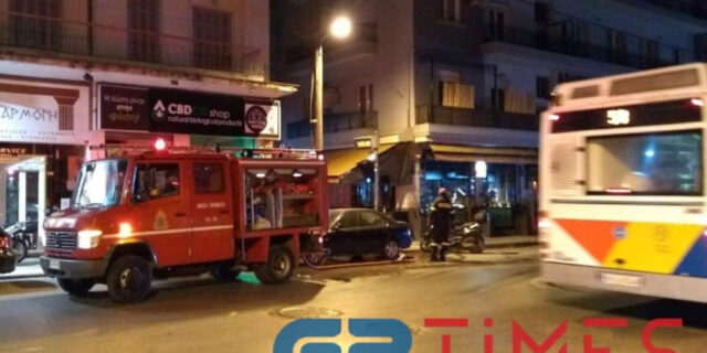 Θεσσαλονίκη: Φωτιά σε υπόγειο καταστήματος