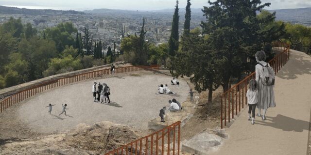 Μεταμορφώνεται και «ανθίζει» ο Λόφος Στρέφη